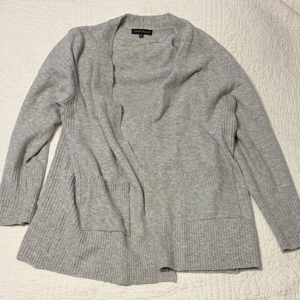 Soft Surroundings Light Gray Women's Cardigan